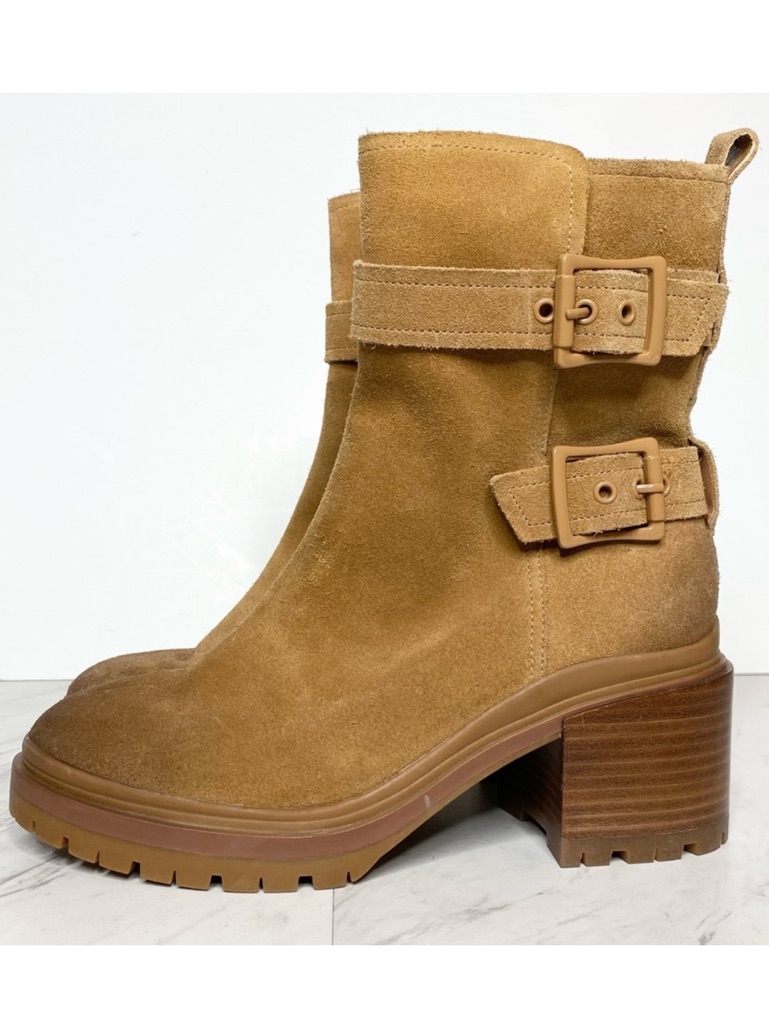 Naturalizer Trina Suede Heeled Boot 7m